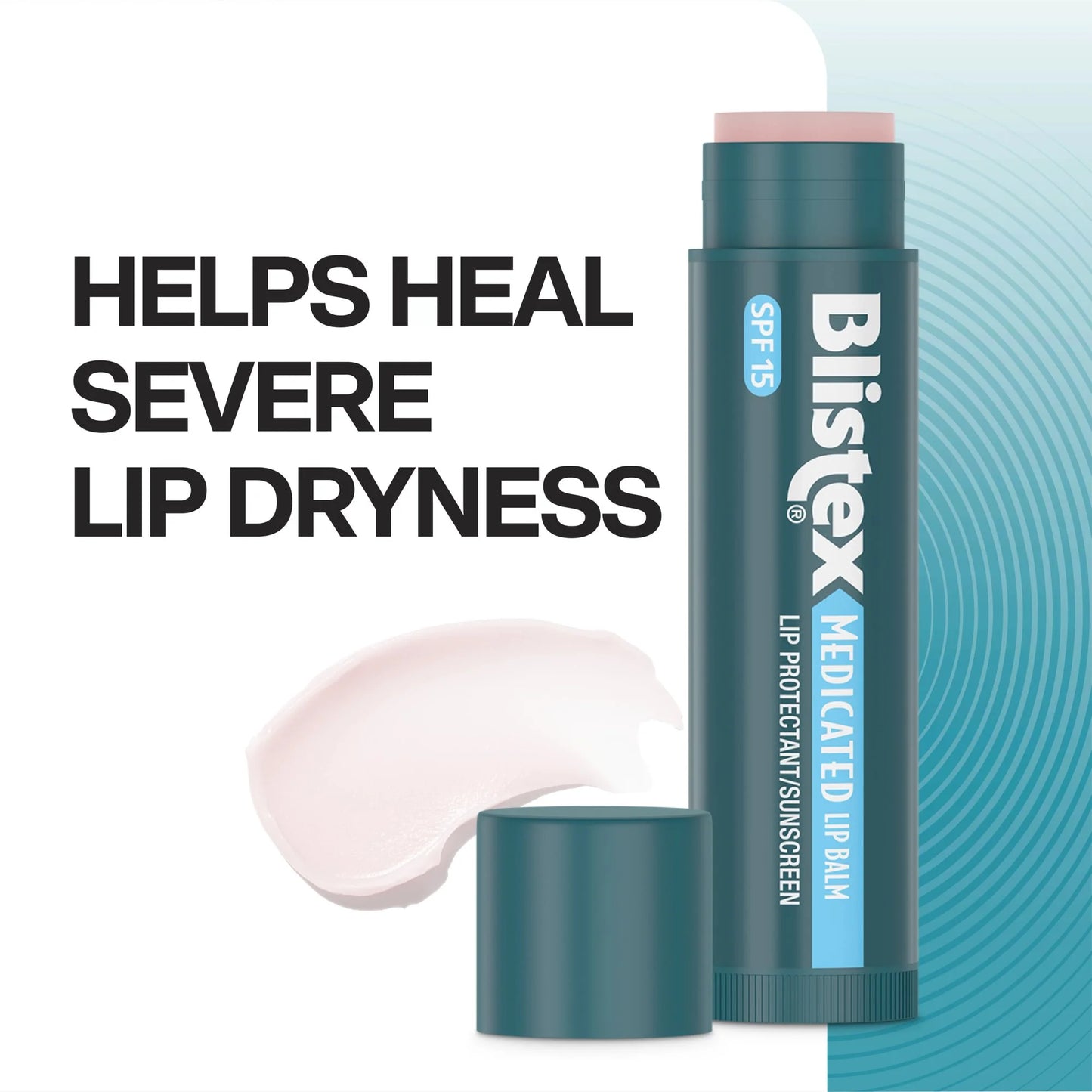 Blistex Medicated Lip Balm - Advanced Protection for Dry, Chapped Lips - 3 Count, 0.15oz Ea