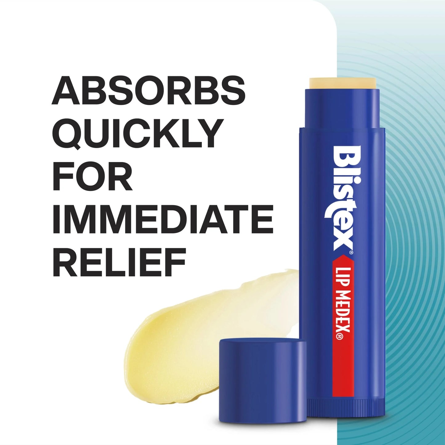 Blistex Lip Medex Stick - Medicated Relief with Soothing Relief - 3 Count, 0.15oz Ea.