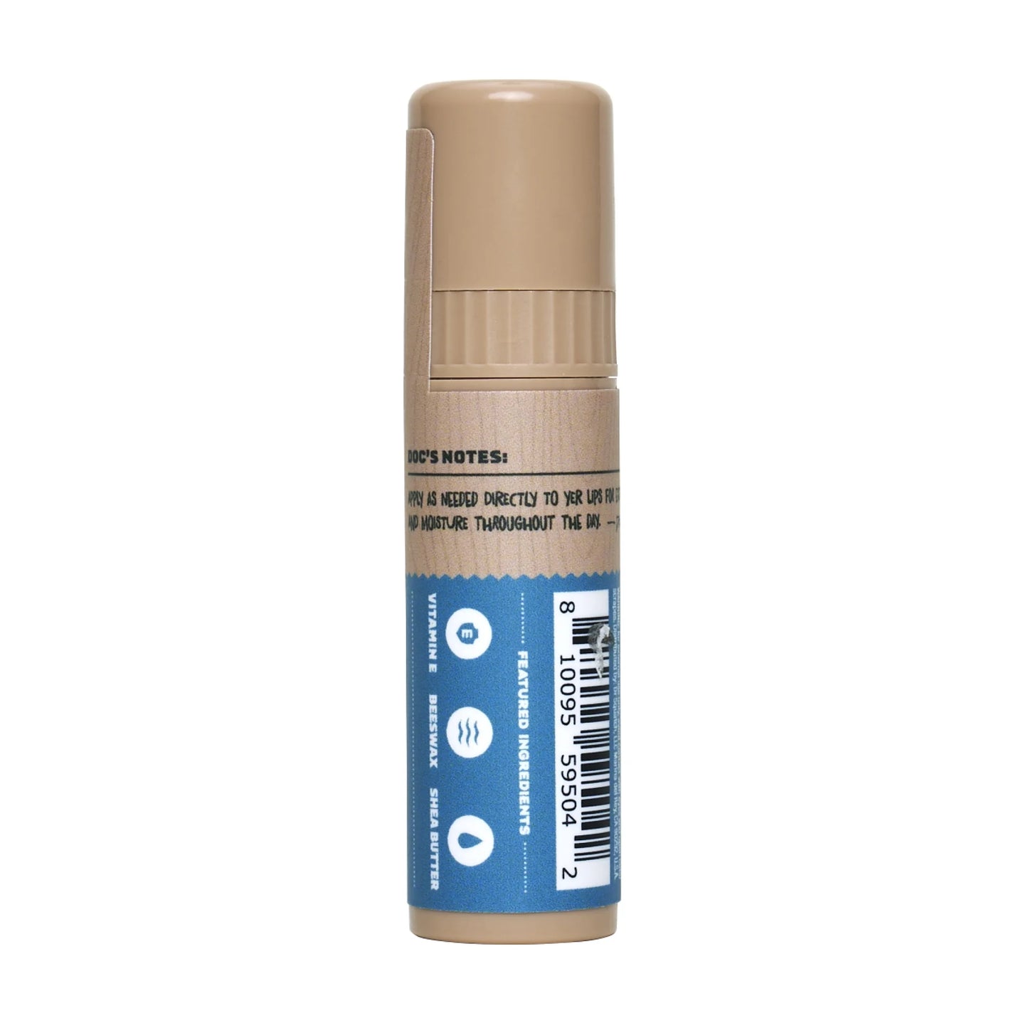 Dr. Squatch Original Mint Moisturizing Lip Balm Moisturizer Natural Lip Moisturizer, 0.25 Oz